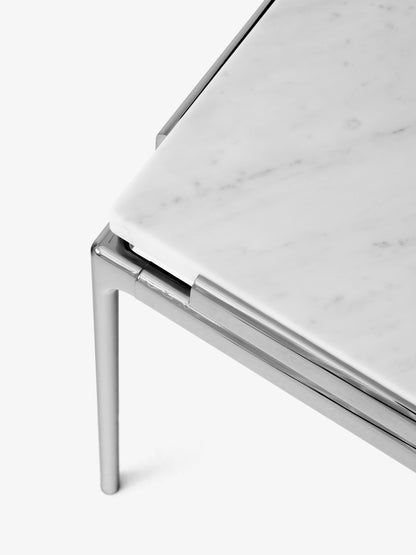 Table basse Sett LN13 de Luca Nichetto - &amp;Tradition-Marbre Bianco Carrara-The Woods Gallery