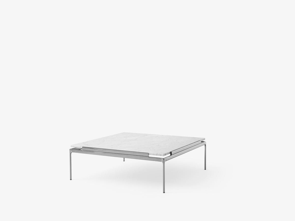 Table basse Sett LN13 de Luca Nichetto - &amp;Tradition-Marbre Bianco Carrara-The Woods Gallery
