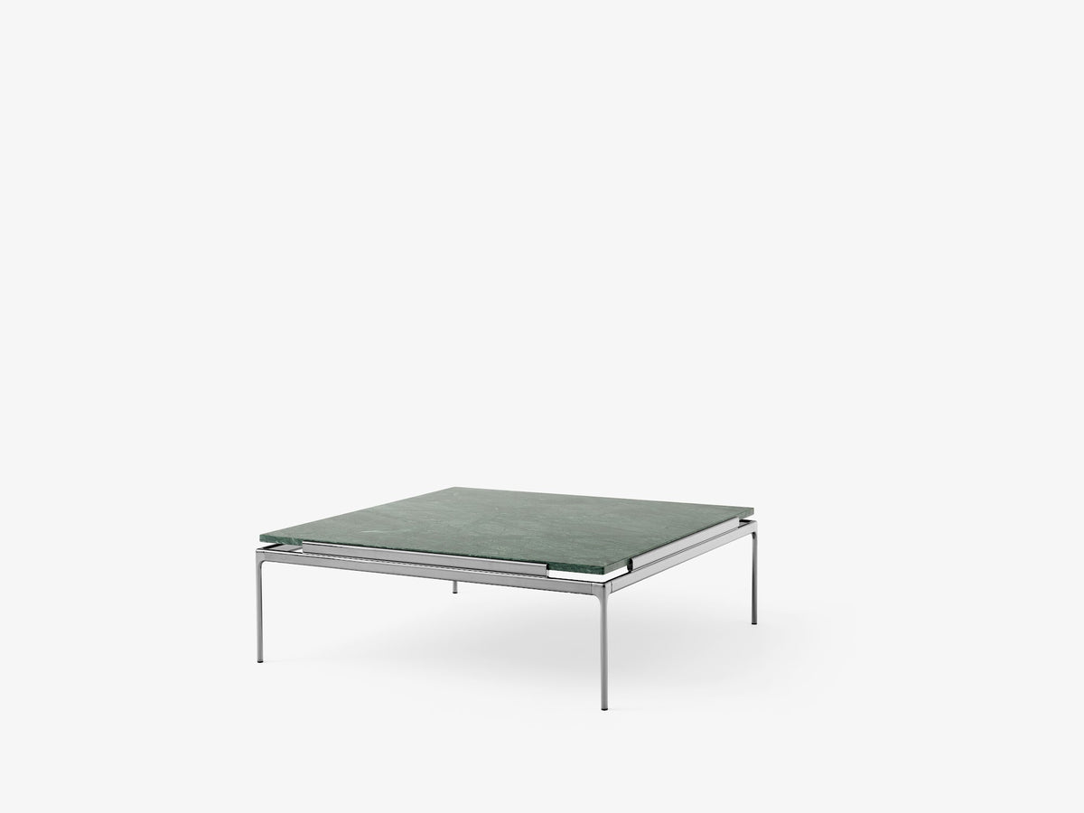 Table basse Sett LN13 de Luca Nichetto - &amp;Tradition-Marbre Verde Guatemala-The Woods Gallery