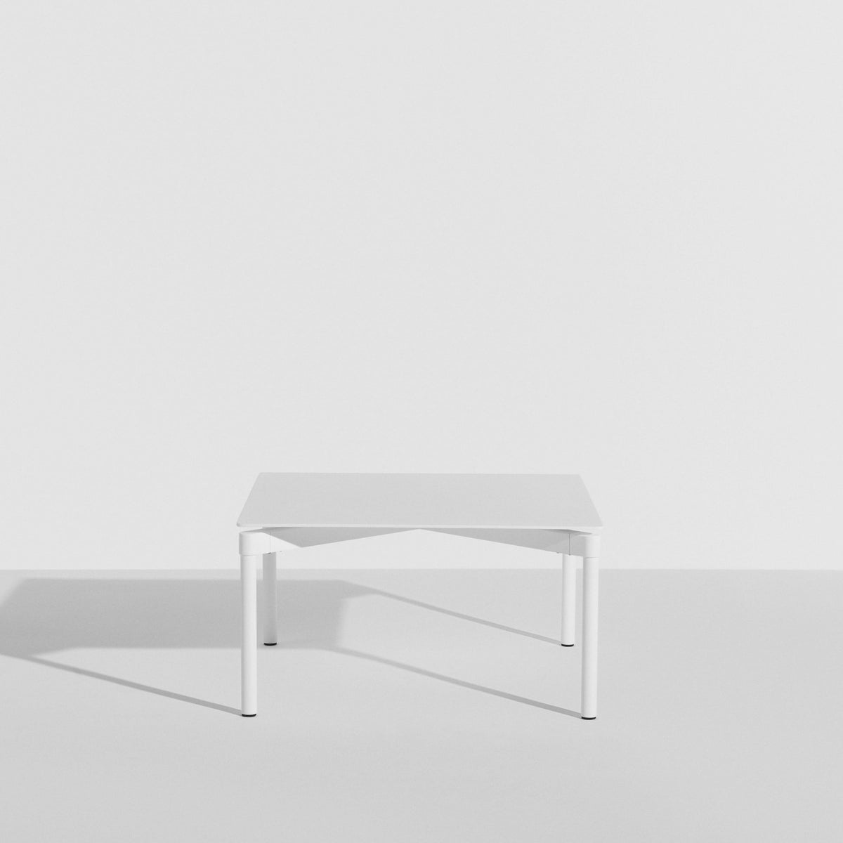 Table basse carrée Fromme de Tom Chung - Petite Friture-Blanc-The Woods Gallery