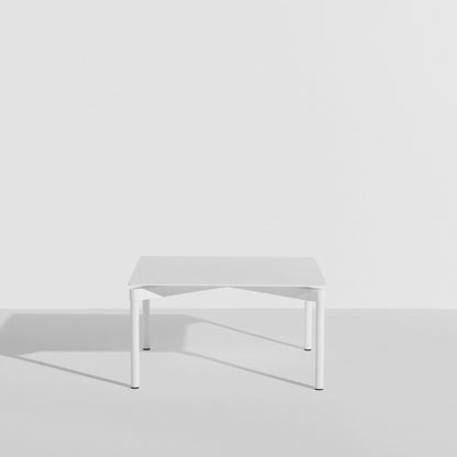 Table basse carrée Fromme de Tom Chung - Petite Friture-Blanc-The Woods Gallery