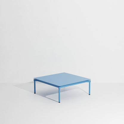 Table basse carrée Fromme de Tom Chung - Petite Friture-Bleu Ciel-The Woods Gallery