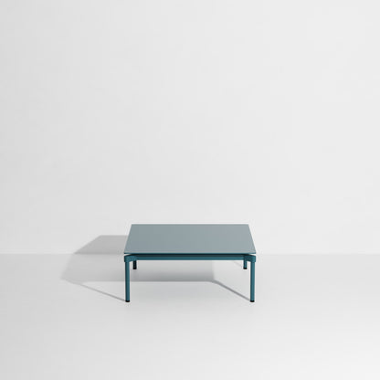 Table basse carrée Fromme de Tom Chung - Petite Friture-Bleu Océan-The Woods Gallery