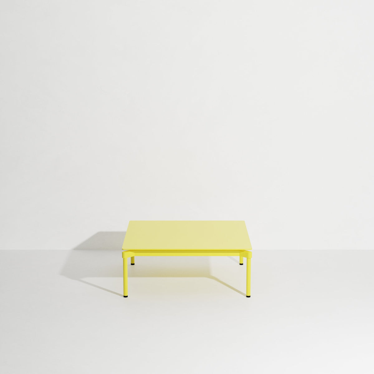 Table basse carrée Fromme de Tom Chung - Petite Friture-Jaune-The Woods Gallery