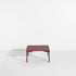 Table basse carrée Fromme de Tom Chung - Petite Friture-Rouge-Brun-The Woods Gallery