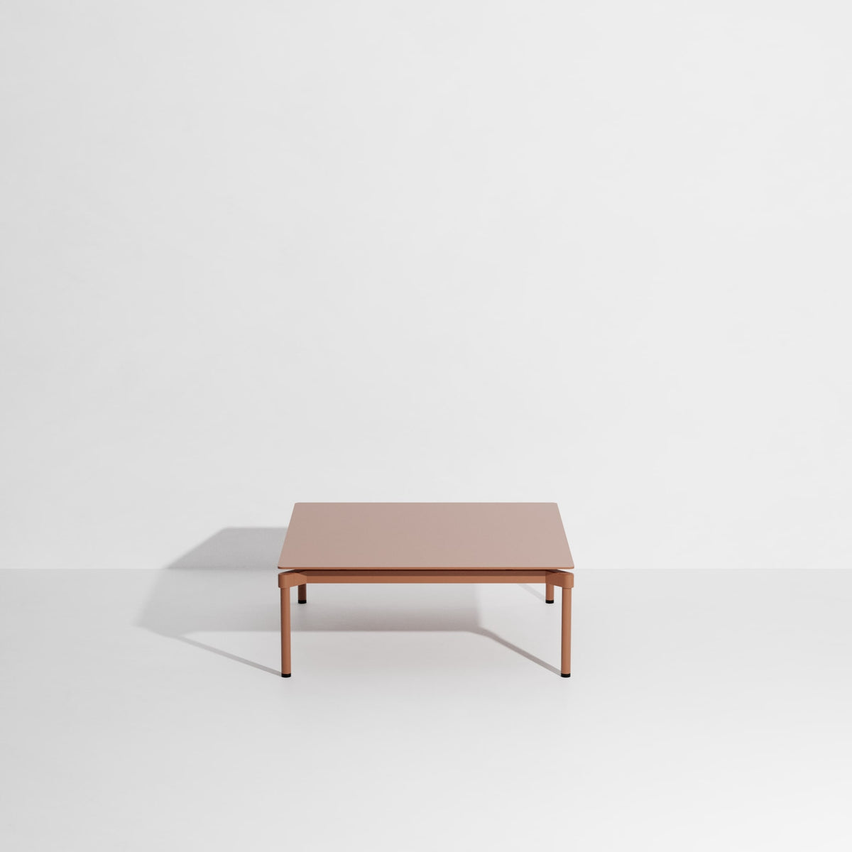 Table basse carrée Fromme de Tom Chung - Petite Friture-Terracotta-The Woods Gallery
