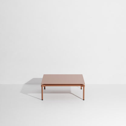 Table basse carrée Fromme de Tom Chung - Petite Friture-Terracotta-The Woods Gallery