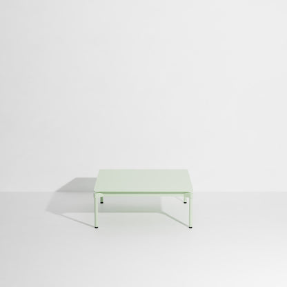 Table basse carrée Fromme de Tom Chung - Petite Friture-Vert pastel-The Woods Gallery
