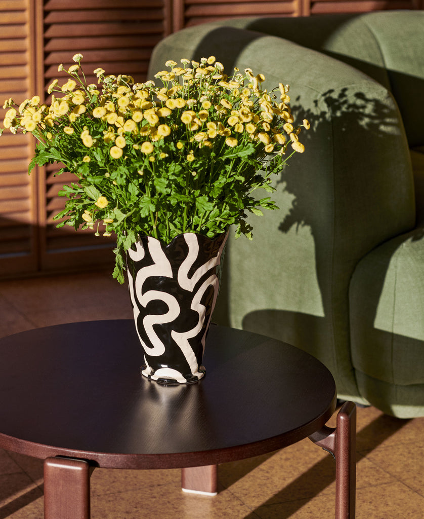 Table basse coffee table Rey Ø 66,5 cm - Hay-Bleu Marine-The Woods Gallery