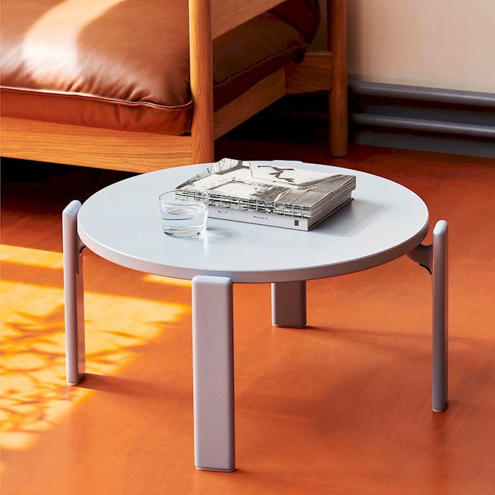 Table basse coffee table Rey Ø 66,5 cm - Hay-Bleu Marine-The Woods Gallery