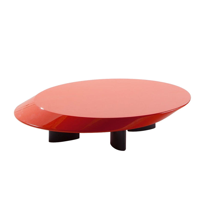 Table basse en bois laqué 520 Accordo de Charlotte Perriand - Cassina-Rouge-The Woods Gallery