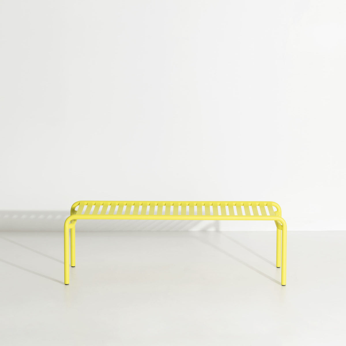 Table basse longue Week-End de Studio Brichet-Ziegler - Petite Friture-Jaune-The Woods Gallery