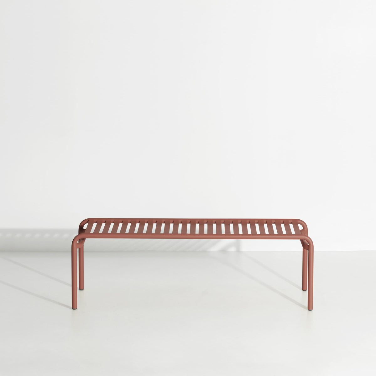 Table basse longue Week-End de Studio Brichet-Ziegler - Petite Friture-Terracotta-The Woods Gallery