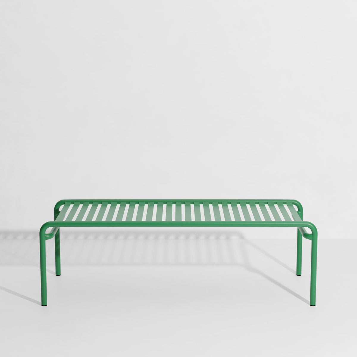 Table basse longue Week-End de Studio Brichet-Ziegler - Petite Friture-Vert menthe-The Woods Gallery