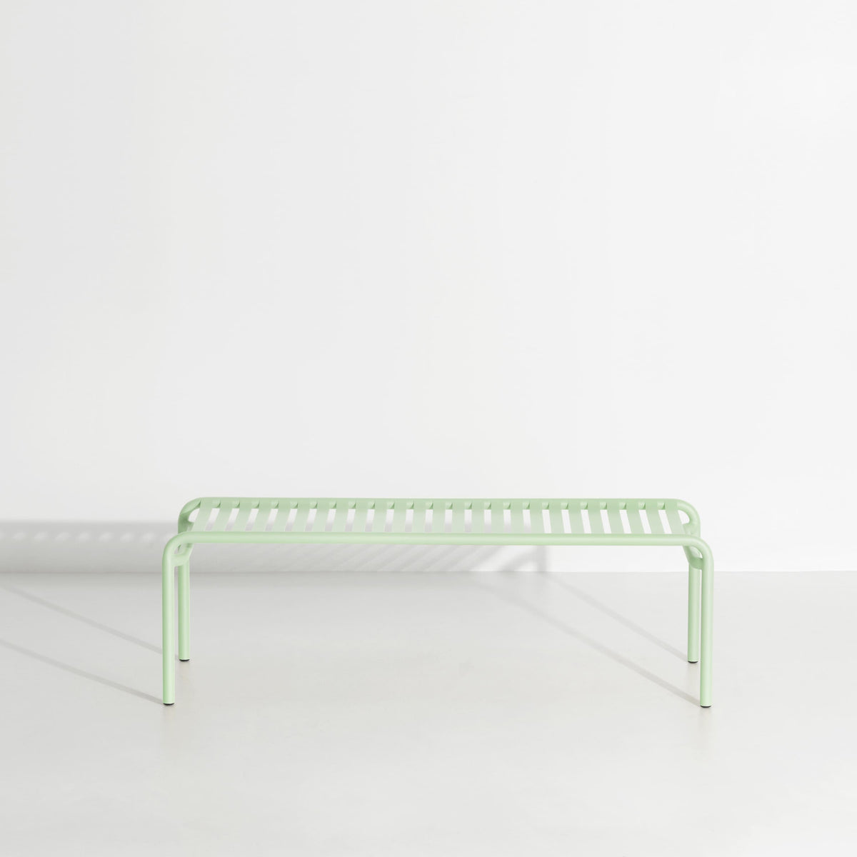 Table basse longue Week-End de Studio Brichet-Ziegler - Petite Friture-Vert pastel-The Woods Gallery
