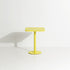 Table bistrot carrée Week-End 60 × 60 de Studio Brichet-Ziegler - Petite Friture-Jaune-The Woods Gallery
