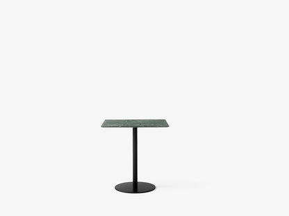 Table café In Between SK16 de Sami Kallio - &amp;Tradition-Pied central noir mat-Marbre-The Woods Gallery