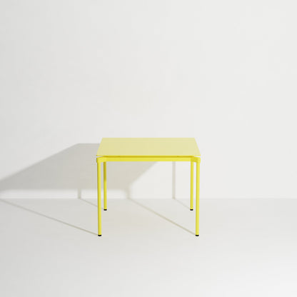 Table carrée Fromme de Tom Chung - Petite Friture-Jaune-The Woods Gallery
