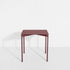 Table carrée Fromme de Tom Chung - Petite Friture-Rouge-Brun-The Woods Gallery