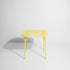 Table carrée Week-End de Studio Brichet-Ziegler - Petite Friture-Jaune-À lattes-The Woods Gallery