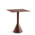 Table conique Palissade carrée Ø 65 - Hay-Rouge fer-The Woods Gallery