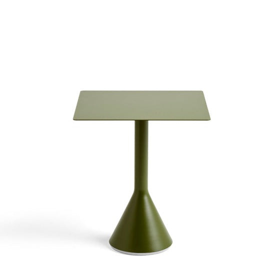 Table conique Palissade carrée Ø 65 - Hay-Vert Olive-The Woods Gallery