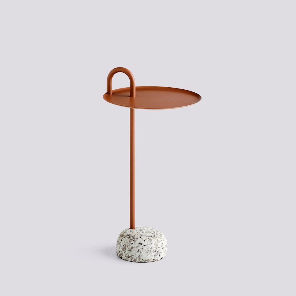 Table d'appoint Bowler de Shane Schneck Ø 36 - Hay-Noir-The Woods Gallery