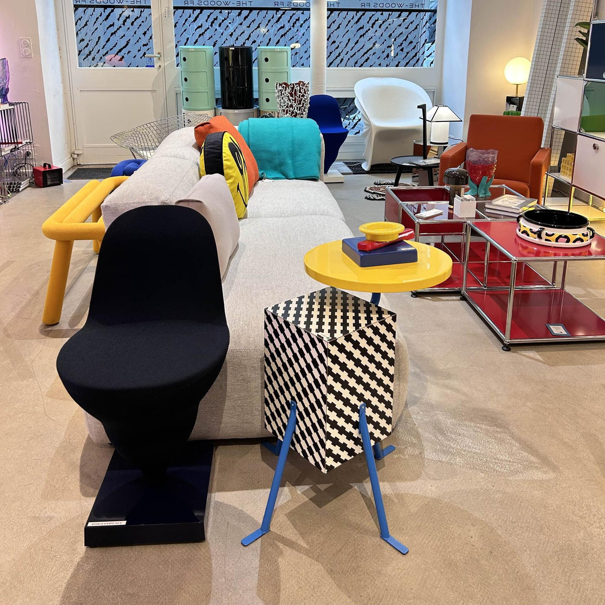 Chaise Gelato Navy de Jean-Baptiste Fastrez - Moustache - modèle d&