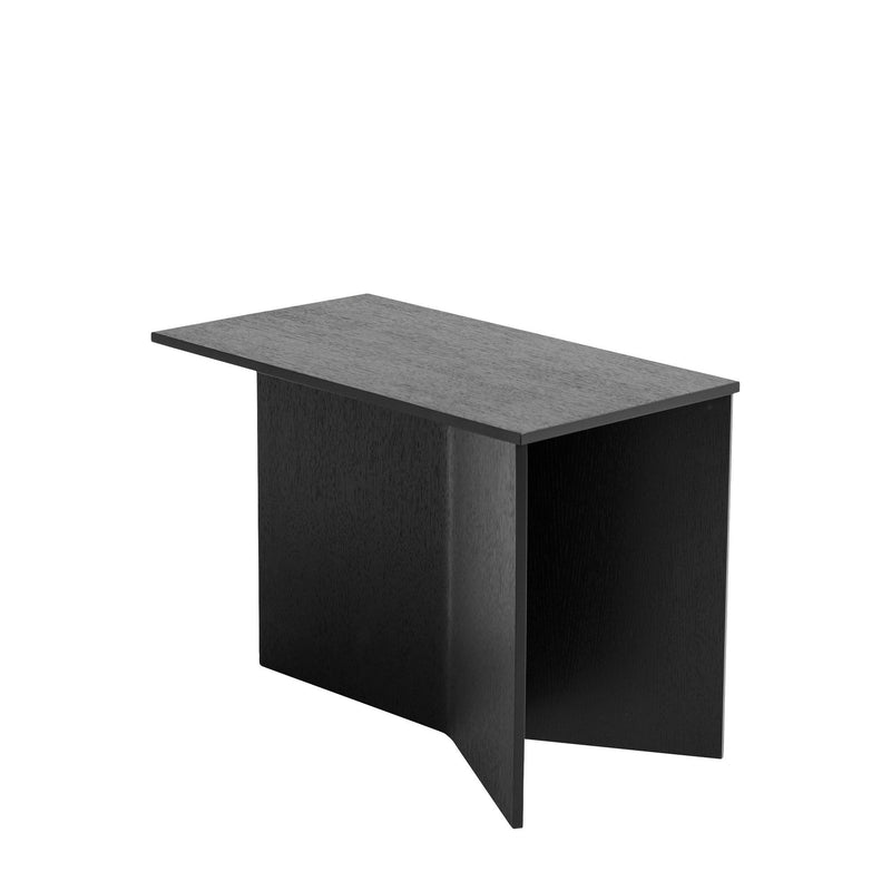 Table d'appoint Slit Bois Ø 49,5 cm - Hay-Noir-The Woods Gallery