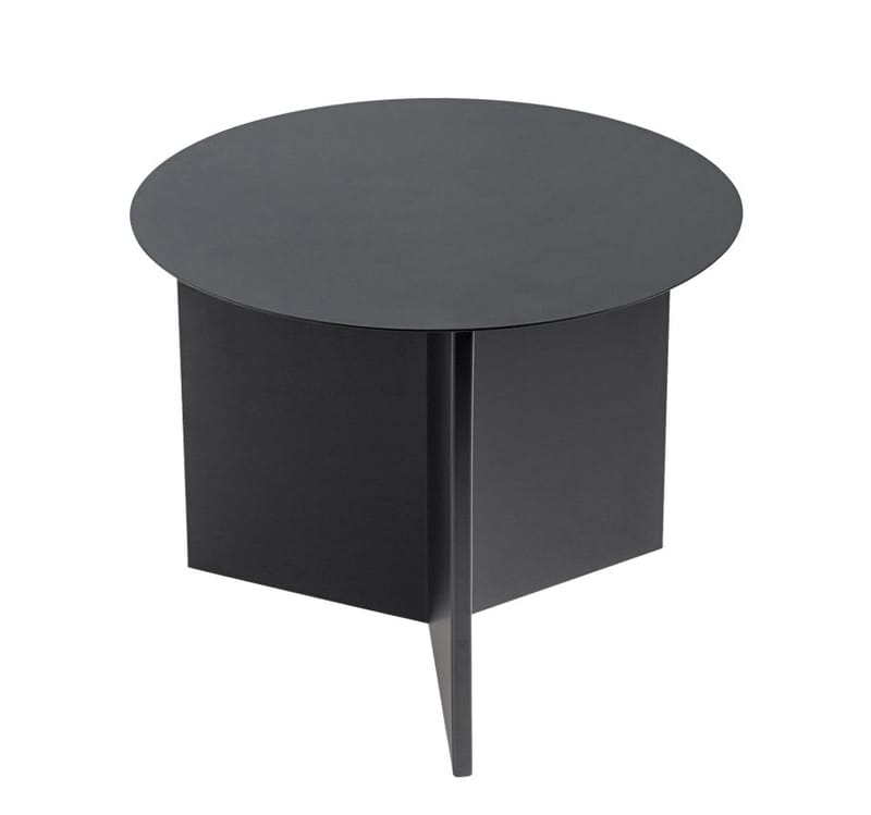 Table d'appoint Slit Ø 45 cm- Hay-Noir-The Woods Gallery