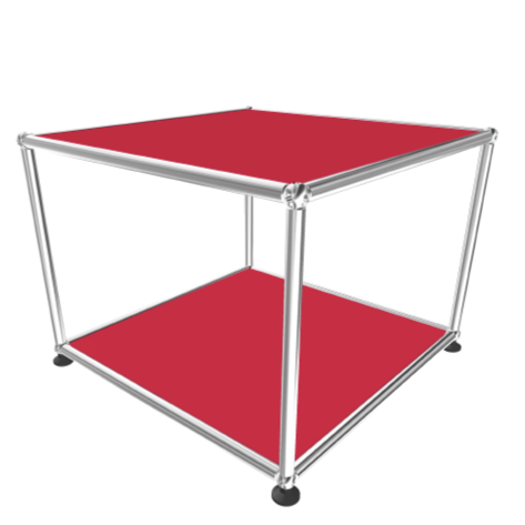 Table d'appoint USM M22 coloris Rouge rubis - USM Haller-The Woods Gallery