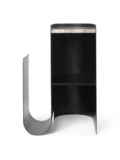 Table d’appoint Vault de Trine Andersen Ø 40,2 - Ferm Living-Cashmere-The Woods Gallery