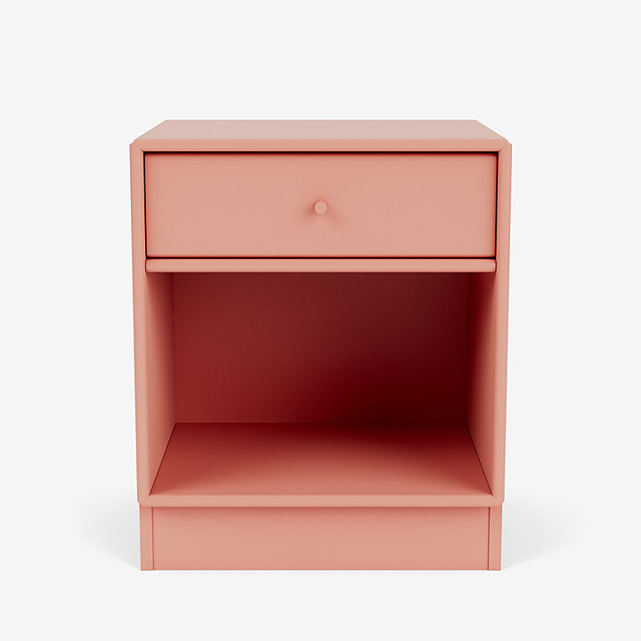 Table de chevet Dream par Peter J. Lassen - Montana-151 Rhubarb-Plinthe h 7cm-The Woods Gallery