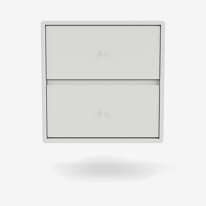 Table de chevet Drift par Peter J. Lassen - Montana-02 Fjord-Avec rail de suspension-The Woods Gallery