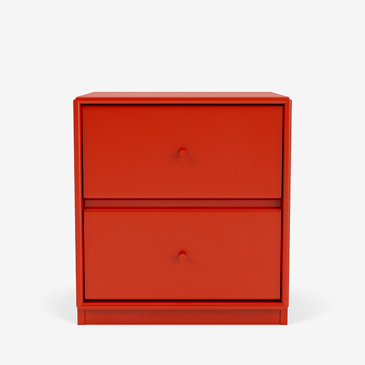 Table de chevet Drift par Peter J. Lassen - Montana-145 Rosehip-Plinthe h 3cm-The Woods Gallery
