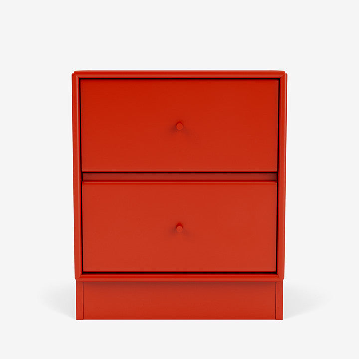 Table de chevet Drift par Peter J. Lassen - Montana-145 Rosehip-Plinthe h 7cm-The Woods Gallery