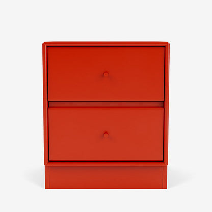 Table de chevet Drift par Peter J. Lassen - Montana-145 Rosehip-Plinthe h 7cm-The Woods Gallery