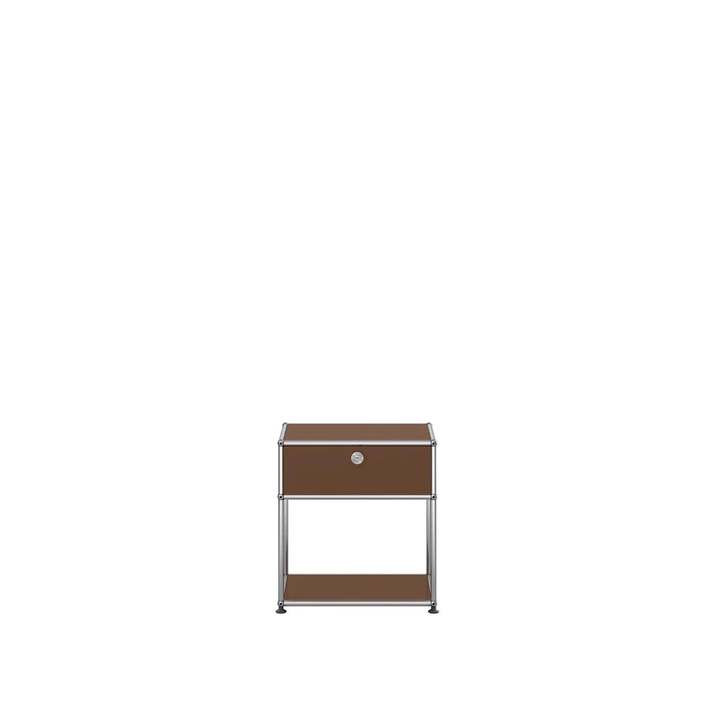 Table de chevet USM M54 - Usm Haller-Marron-The Woods Gallery