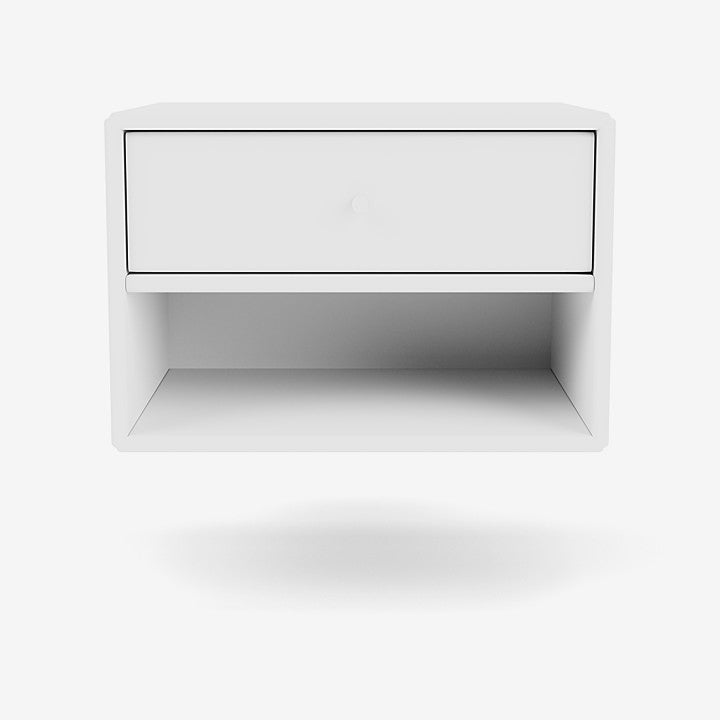 Table de nuit Dash par Peter J. Lassen - Montana-04 Anthracite-The Woods Gallery