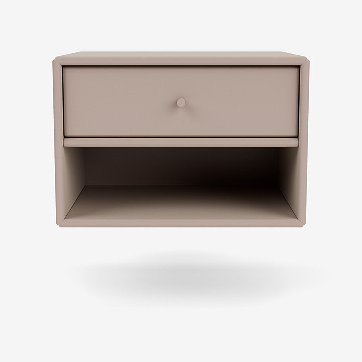 Table de nuit Dash par Peter J. Lassen - Montana-04 Anthracite-The Woods Gallery