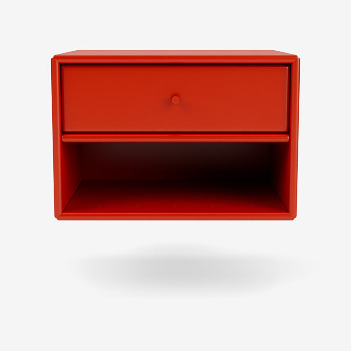 Table de nuit Dash par Peter J. Lassen - Montana-04 Anthracite-The Woods Gallery