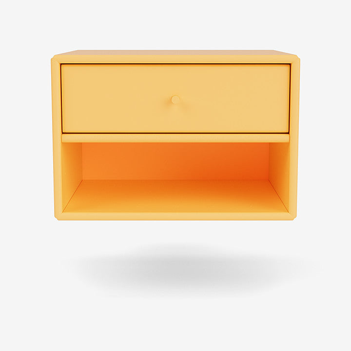 Table de nuit Dash par Peter J. Lassen - Montana-04 Anthracite-The Woods Gallery