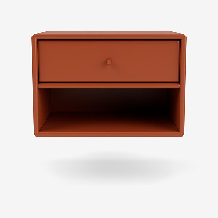 Table de nuit Dash par Peter J. Lassen - Montana-04 Anthracite-The Woods Gallery