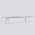 Table de travail Boa - Hay-H 75 x l 128 x L 420-Plateau en bois-Gris-The Woods Gallery