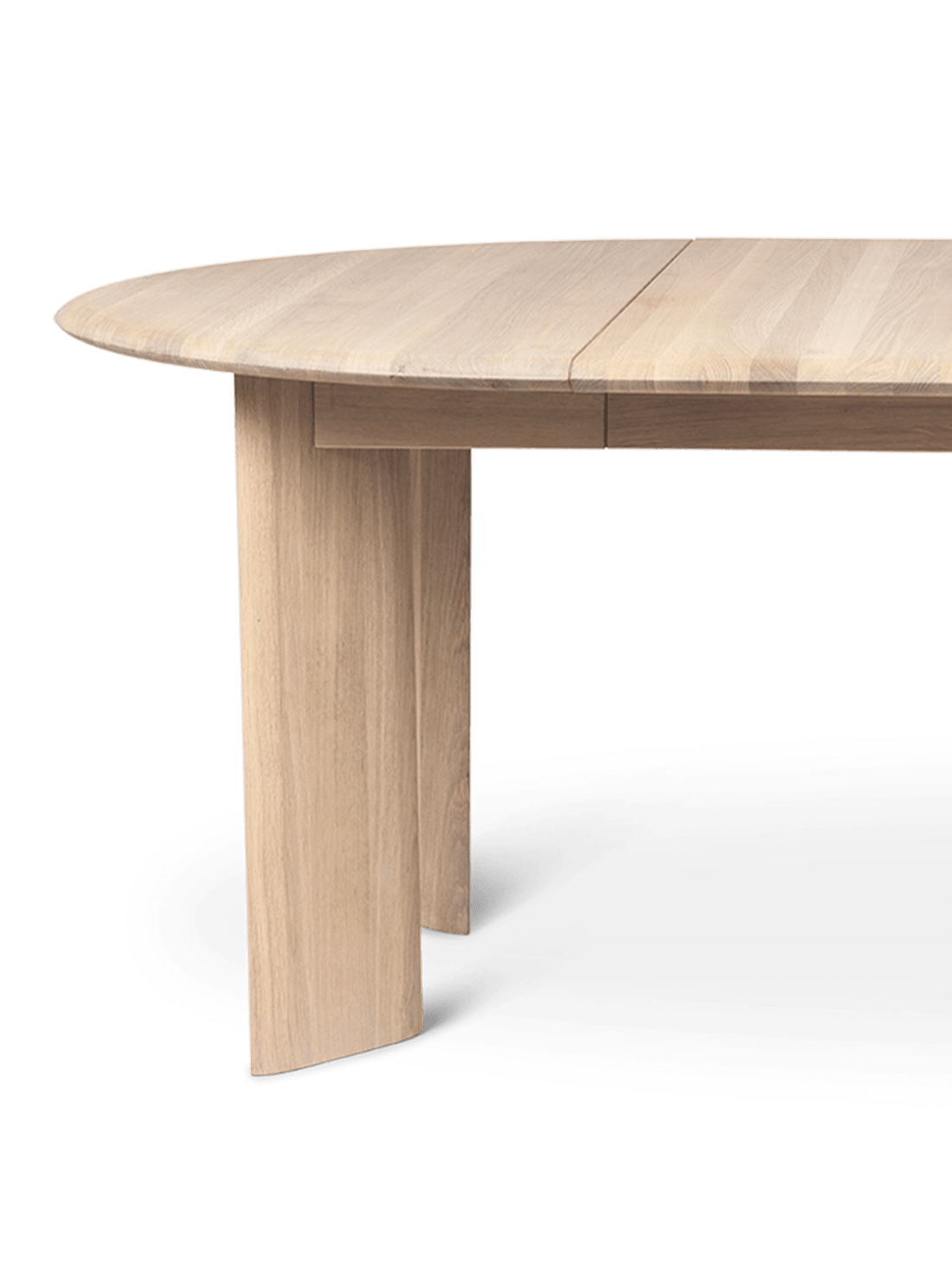 Table en bois à rallonges extensible Bevel L 117-217 cm - Ferm Living-The Woods Gallery