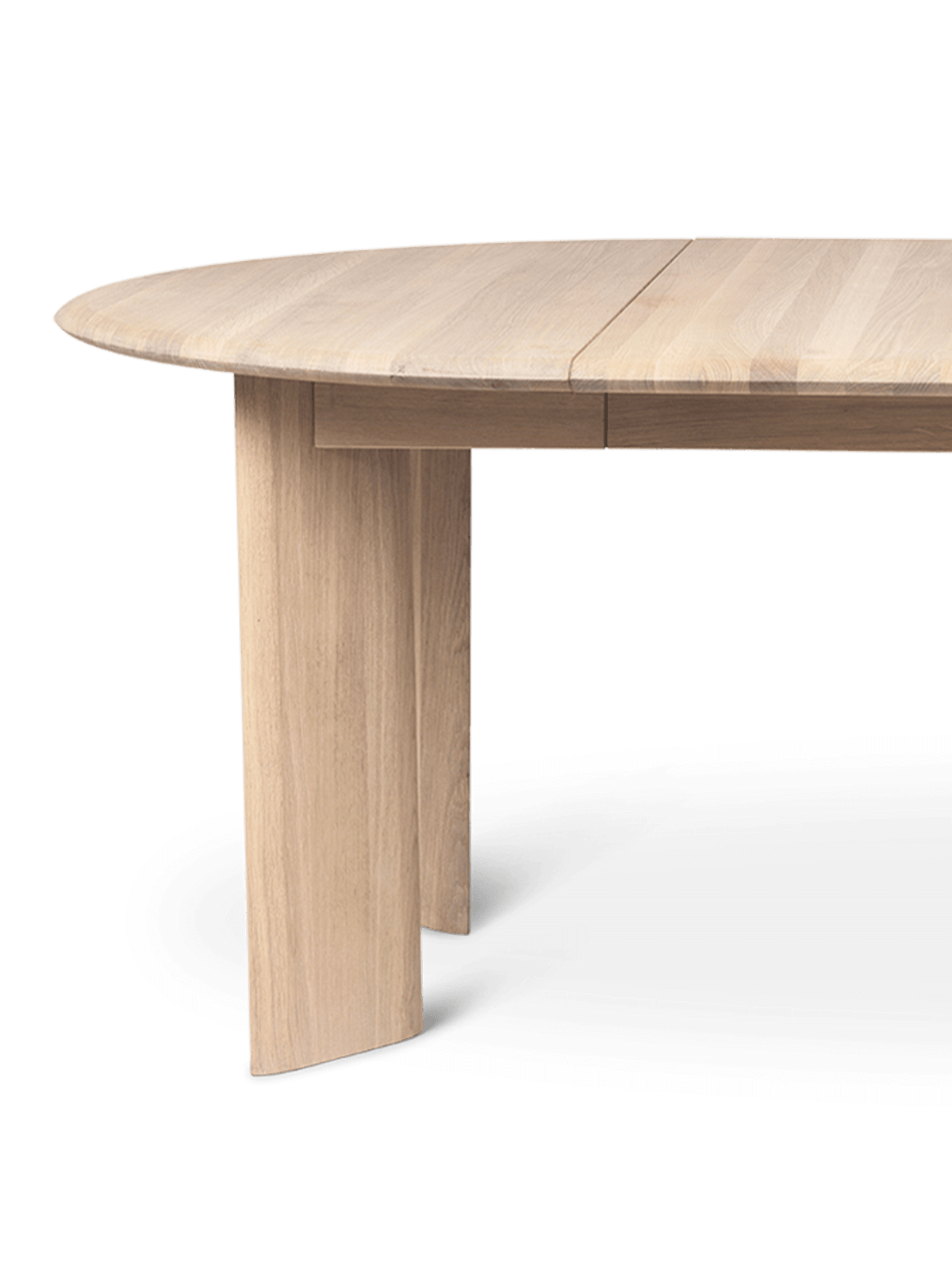 Table en bois à rallonges extensible Bevel L 117-217 cm - Ferm Living-The Woods Gallery