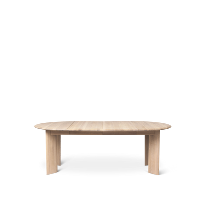 Table en bois à rallonges extensible Bevel L 117-217 cm - Ferm Living-The Woods Gallery