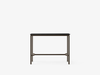 Table haute Drip HW113 de Hee Welling - &Tradition-Bronze-Stratifié Fenix Nero Ingo 0720-The Woods Gallery