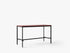 Table haute Drip HW64 de Hee Welling - &Tradition-Noir-Linoléum Burgundy 4154-The Woods Gallery