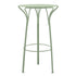 Table haute Hiray Ø 60 cm de Ludovica & Roberto - Kartell-Vert-The Woods Gallery